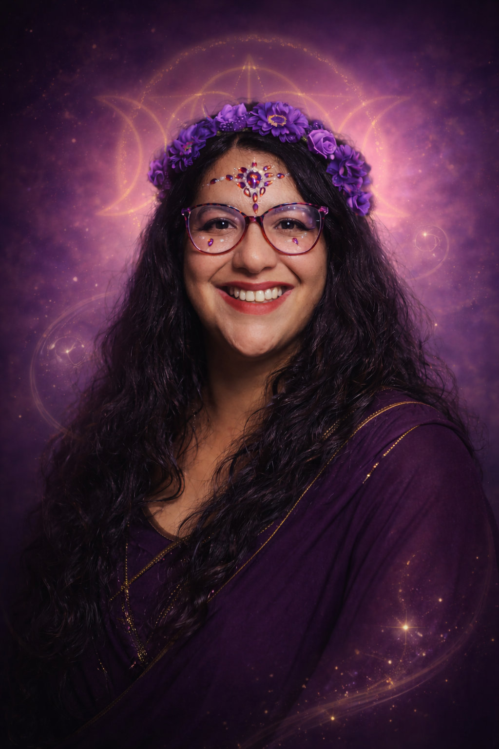 Carolina González, Sacerdotisa de Luz